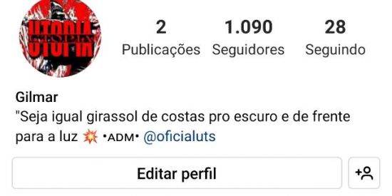 Imagem do grupo de WhatsApp Sequidores no Instagram