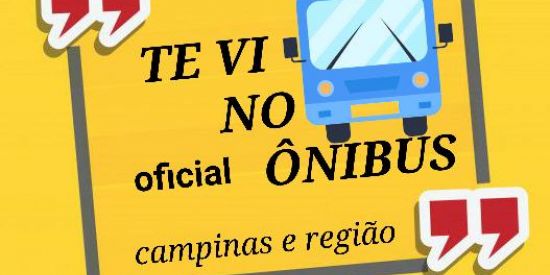 Imagem do grupo de WhatsApp Te vi no ônibus 👀