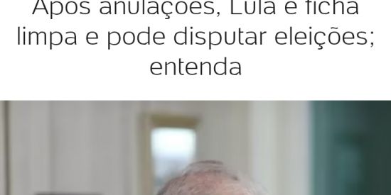 Imagem do grupo de WhatsApp Lula 100%