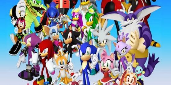 Imagem do grupo de WhatsApp Fãs de Sonic💙e etc...