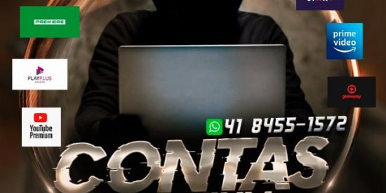 Imagem do grupo de WhatsApp CONTAS PREMIUM
