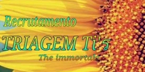 Imagem do grupo de WhatsApp 1️⃣🦁▪️TRIAGEM TIS▪️🦁