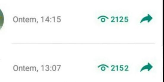 Imagem do grupo de WhatsApp VISUALIZAÇÕES NÓS STATUS