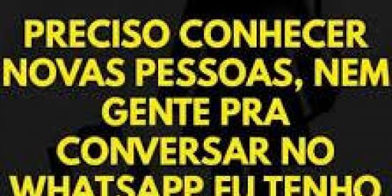 Imagem do grupo de WhatsApp Conhece pessoas novas 💖