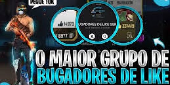 Imagem do grupo de WhatsApp BUGADORES DE LIKE FF
