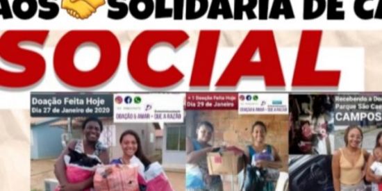 Imagem do grupo de WhatsApp Grupo de Doação