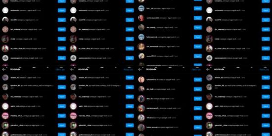 Imagem do grupo de WhatsApp Projeto de seguidores