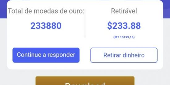 Imagem do grupo de WhatsApp Dinheiro online