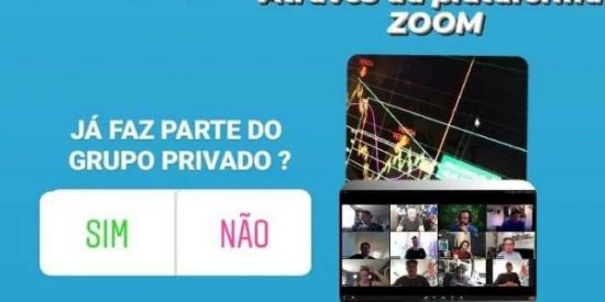 Imagem do grupo de WhatsApp Trade na mão