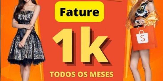 Imagem do grupo de WhatsApp FATURE ATÉ R$1000-SHOPEE