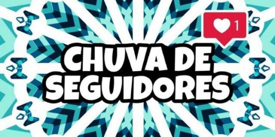 Imagem do grupo de WhatsApp Chuva de seguidores