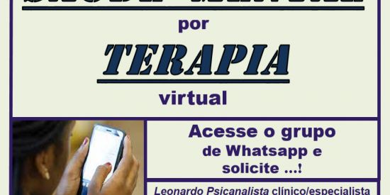 Imagem do grupo de WhatsApp SAÚDE MENTAL...!