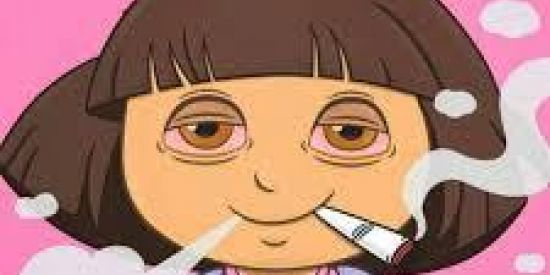 Imagem do grupo de WhatsApp Dora maconheira