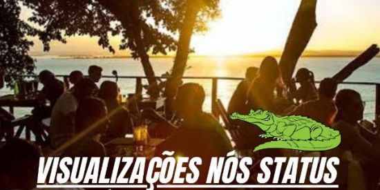 Imagem do grupo de WhatsApp Visualização nós status🏖️🐊