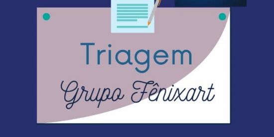 Imagem do grupo de WhatsApp Triagem > Grupo Fênixart