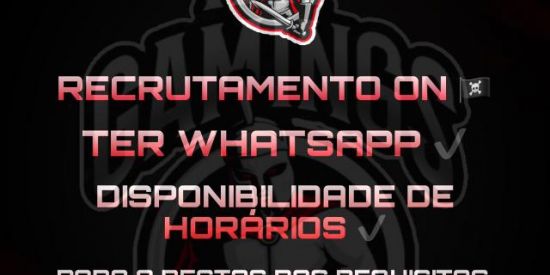 Imagem do grupo de WhatsApp GUILDA RECRUTA IMP GAMES