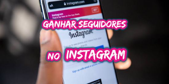 Imagem do grupo de WhatsApp Ganhar Seguidores no Instagram