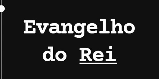 Imagem do grupo de WhatsApp Evangelho do Rei