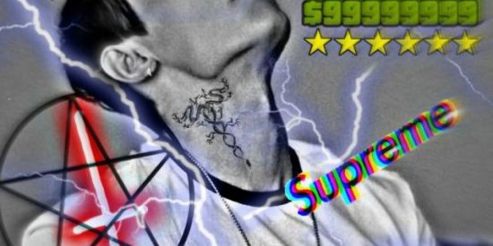 Imagem do grupo de WhatsApp Tropa do demon white