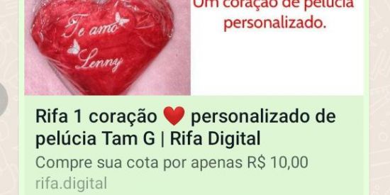 Imagem do grupo de WhatsApp Rifas ALANI MIRIAM 😉😉😉🖊️✅