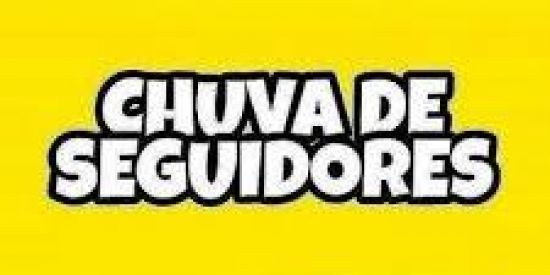 Imagem do grupo de WhatsApp chuva de seguidores