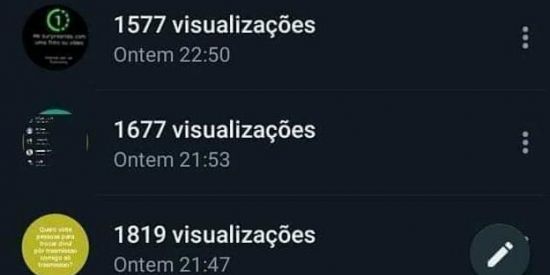 Imagem do grupo de WhatsApp VISUALIZAÇÕES DE STATUS 2