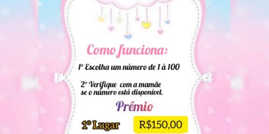 Imagem do grupo de WhatsApp Chá rifa da Isabella 👧🏼