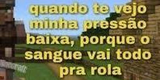 Imagem do grupo de WhatsApp Minecraft :v