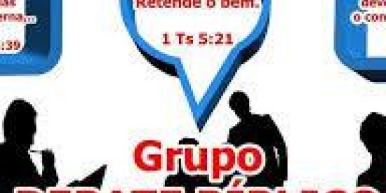 Imagem do grupo de WhatsApp DEBATE BÍBLICO