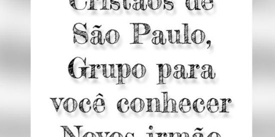 Imagem do grupo de WhatsApp Cristãos de São Paulo