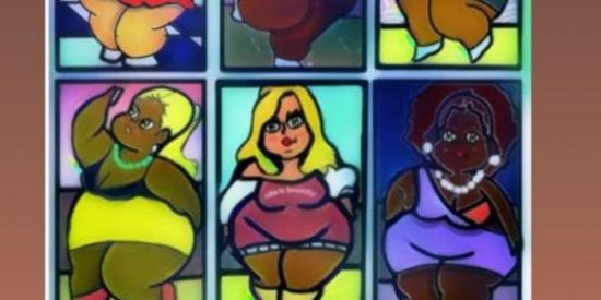 Imagem do grupo de WhatsApp Gordinhas & Admiradores