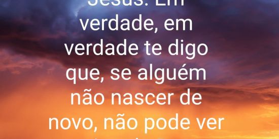 Imagem do grupo de WhatsApp Vc já nasceu de novo ?