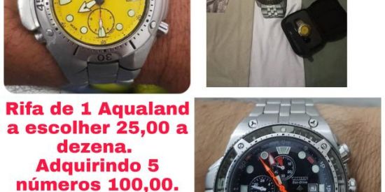 Imagem do grupo de WhatsApp RIFA AQUALAND a escolher.