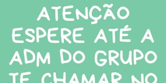 Imagem do grupo de WhatsApp Recrutamento 🫰🏻