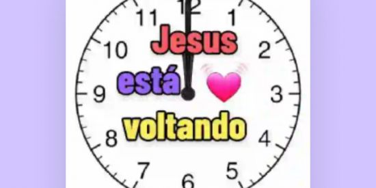 Imagem do grupo de WhatsApp JESUS breve voltará🎶💙