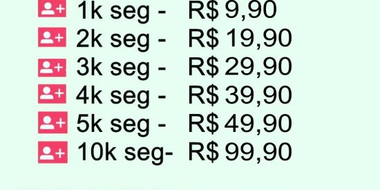 Imagem do grupo de WhatsApp Venda De Seguidores Refil