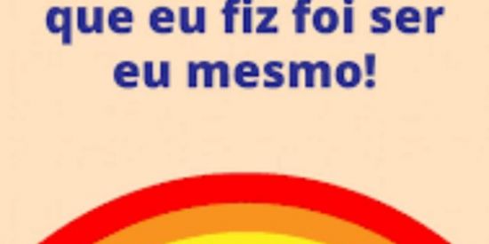 Imagem do grupo de WhatsApp Lgbt  só gay é  sapatao