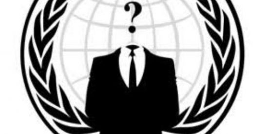 Imagem do grupo de WhatsApp ༒ANONYMOUS༒