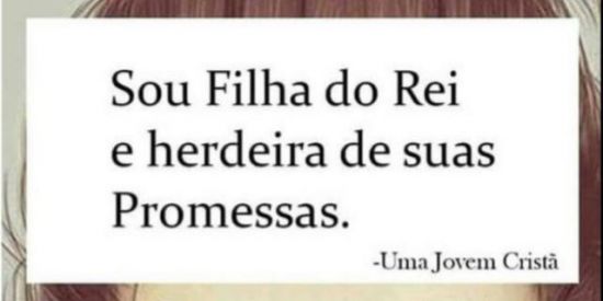 Imagem do grupo de WhatsApp Meninas cristã