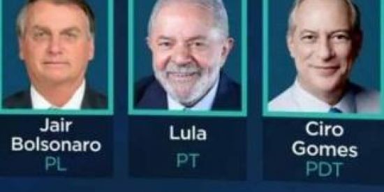 Imagem do grupo de WhatsApp Debate político