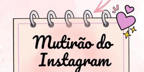 Imagem do grupo de WhatsApp Mutirão do insta🤡