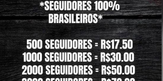 Imagem do grupo de WhatsApp SEGUIDORES INSTAGRAM
