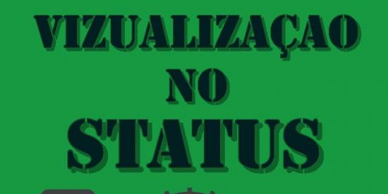Imagem do grupo de WhatsApp VISUALIZAÇÃO NO STATUS