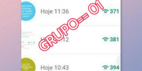 Imagem do grupo de WhatsApp Visualização nos status ✅