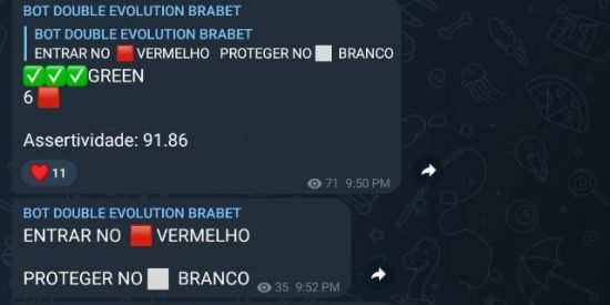 Imagem do grupo de WhatsApp BRABET VIP 💥