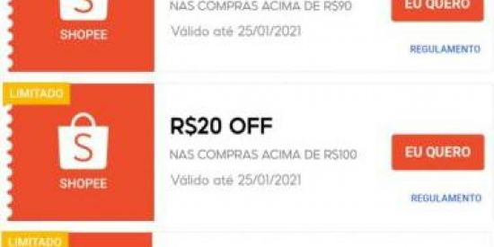 Imagem do grupo de WhatsApp Shopee cupons