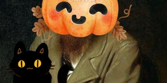 Imagem do grupo de WhatsApp Dostoiévski sem reaça 🎃