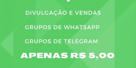 Imagem do grupo de WhatsApp DIVULGAÇÃO VIP