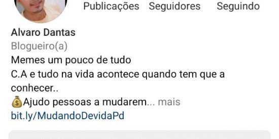 Imagem do grupo de WhatsApp Segue o adm🚀 ja entra ganhando 60 seguidores