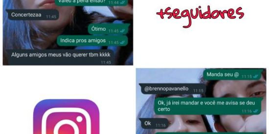 Imagem do grupo de WhatsApp Agência de seguidores📌